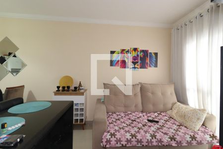 Sala de apartamento para alugar com 2 quartos, 56m² em Vila Progresso, Santo André
