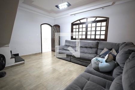 Sala de casa à venda com 3 quartos, 293m² em Parque Erasmo Assunção, Santo André