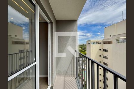 Sacada  de apartamento para alugar com 1 quarto, 28m² em Campo Belo, São Paulo