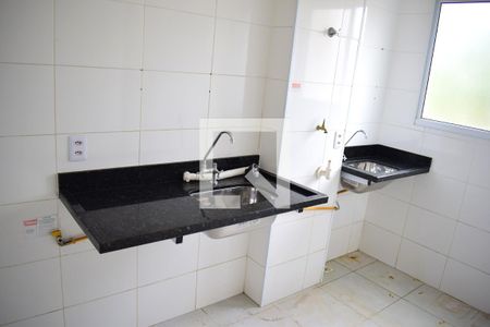 Cozinha e Área de Serviço de apartamento para alugar com 2 quartos, 55m² em Vila Guiomar, Ribeirão Preto
