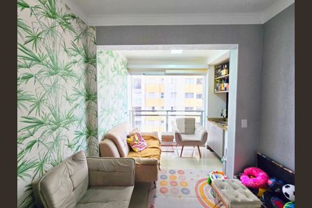 Varanda da Sala de apartamento à venda com 4 quartos, 118m² em Picanço, Guarulhos