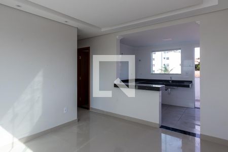 Sala de apartamento para alugar com 2 quartos, 70m² em Piratininga, Belo Horizonte