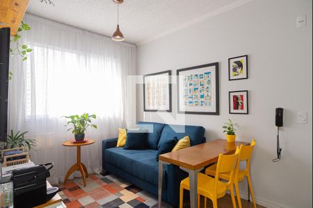 Sala de apartamento para alugar com 1 quarto, 28m² em Bela Vista, São Paulo