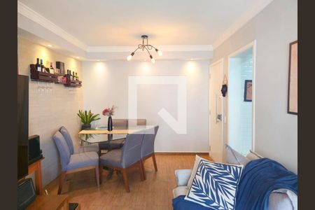 Sala  de apartamento à venda com 3 quartos, 63m² em Ponte Grande, Guarulhos