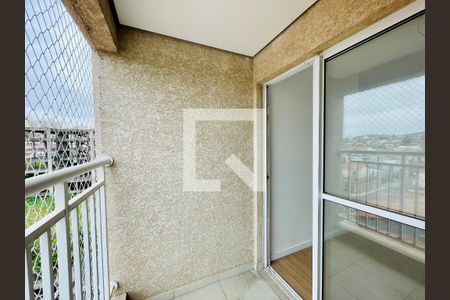 Varanda da Sala de apartamento à venda com 2 quartos, 66m² em Vila Galvão, Guarulhos