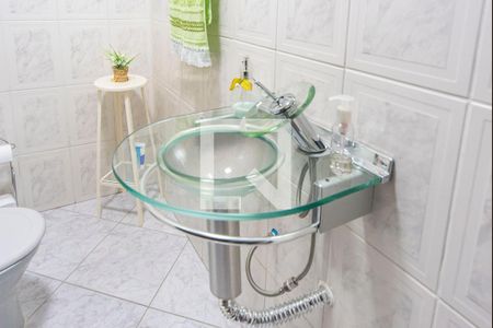 Lavabo de casa à venda com 3 quartos, 184m² em Parque Novo Oratório, Santo André