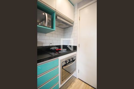 Sala e Cozinha  de apartamento para alugar com 1 quarto, 39m² em Panamby, São Paulo