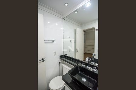 Banheiro da Suíte de apartamento para alugar com 3 quartos, 79m² em Planalto, São Bernardo do Campo