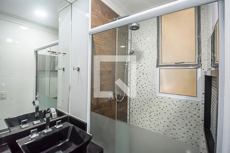 Banheiro da Suíte de apartamento para alugar com 3 quartos, 79m² em Planalto, São Bernardo do Campo