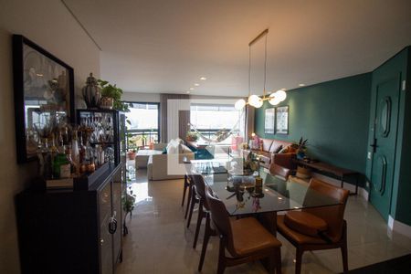 Sala de Jantar de apartamento à venda com 3 quartos, 140m² em Brooklin, São Paulo