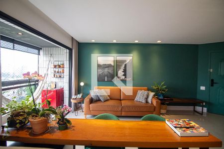 Sala de apartamento à venda com 3 quartos, 140m² em Brooklin, São Paulo