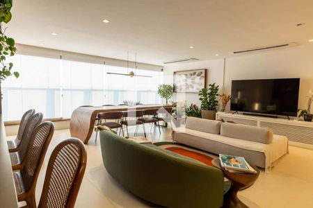 Sala de apartamento à venda com 1 quarto, 110m² em Campo Belo, São Paulo