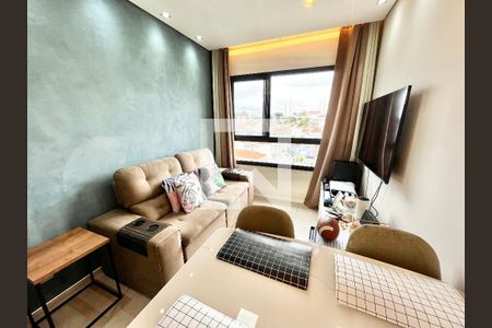 Sala/Cozinha de apartamento à venda com 2 quartos, 37m² em Parada Inglesa, São Paulo