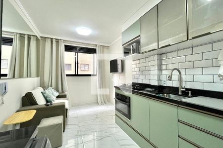 Sala de apartamento para alugar com 1 quarto, 28m² em Jardim Oriental, São Paulo