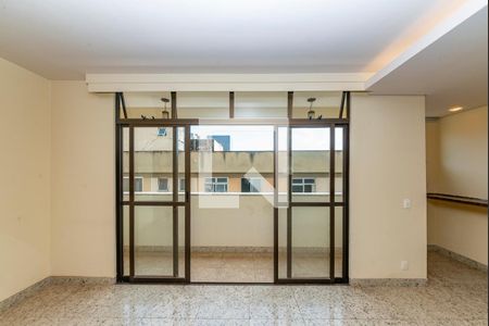 Varanda da Sala de apartamento à venda com 3 quartos, 140m² em Buritis, Belo Horizonte