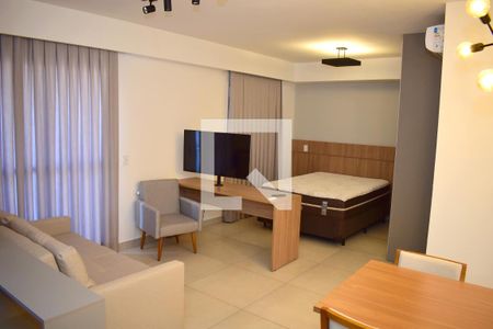 Sala/Quarto de kitnet/studio para alugar com 1 quarto, 42m² em Jardim Sumare, Ribeirão Preto
