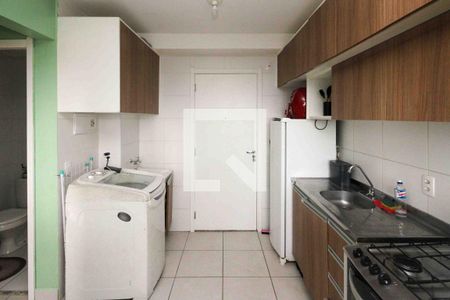 Cozinha e Área de Serviço de apartamento para alugar com 2 quartos, 32m² em Jardim Planalto, São Paulo