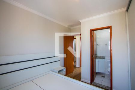 Quarto 1 - Suíte de apartamento para alugar com 3 quartos, 82m² em Vila Helena, Santo André