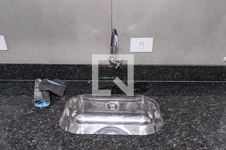 Sala, cozinha e área de serviço de apartamento para alugar com 1 quarto, 32m² em Brasilândia, São Paulo