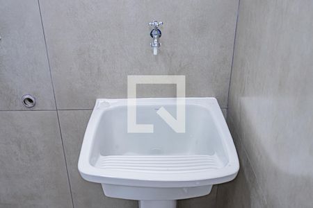 Sala, cozinha e área de serviço de apartamento para alugar com 1 quarto, 32m² em Brasilândia, São Paulo