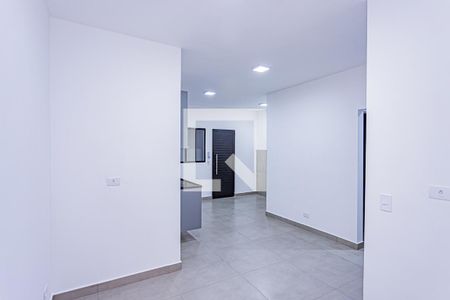 Sala, cozinha e área de serviço de apartamento para alugar com 1 quarto, 32m² em Brasilândia, São Paulo