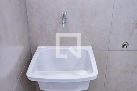 Sala, cozinha e área de serviço de apartamento para alugar com 1 quarto, 32m² em Brasilândia, São Paulo