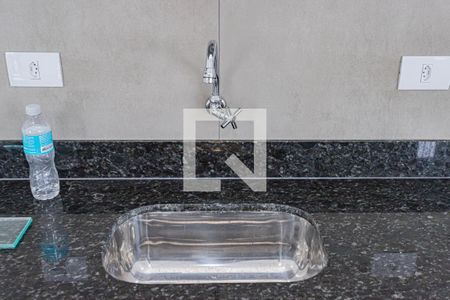 Sala, cozinha e área de serviço de apartamento para alugar com 1 quarto, 32m² em Brasilândia, São Paulo