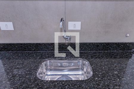 Sala, cozinha e área de serviço de apartamento para alugar com 1 quarto, 32m² em Brasilândia, São Paulo