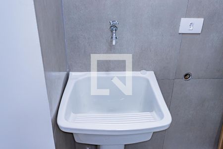 Sala, cozinha e área de serviço de apartamento para alugar com 1 quarto, 32m² em Brasilândia, São Paulo