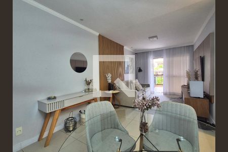 Sala  de apartamento à venda com 3 quartos, 115m² em Recreio dos Bandeirantes, Rio de Janeiro