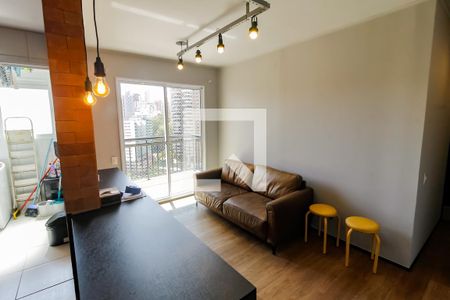 Sala de apartamento para alugar com 2 quartos, 56m² em Vila Andrade, São Paulo