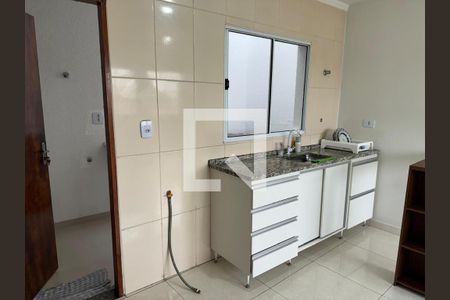 Cozinha de apartamento à venda com 2 quartos, 43m² em Chácara Califórnia, São Paulo