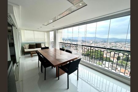 Varanda da Sala de apartamento à venda com 3 quartos, 182m² em Vila Rosalia, Guarulhos