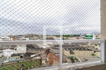 Varanda da Sala de apartamento à venda com 2 quartos, 46m² em Bonsucesso, Rio de Janeiro