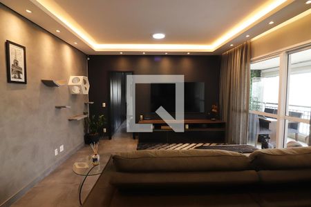 Sala  de apartamento à venda com 3 quartos, 118m² em Centro, São Bernardo do Campo