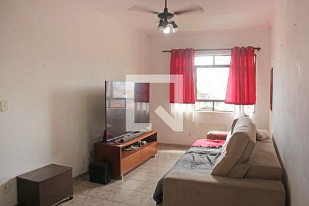 Sala de apartamento para alugar com 3 quartos, 120m² em Embaré, Santos
