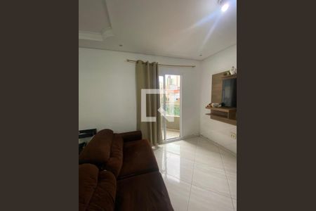 Sala de apartamento à venda com 2 quartos, 59m² em Vila Guiomar, Santo André