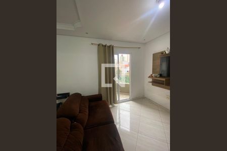 Sala de apartamento à venda com 2 quartos, 59m² em Vila Guiomar, Santo André