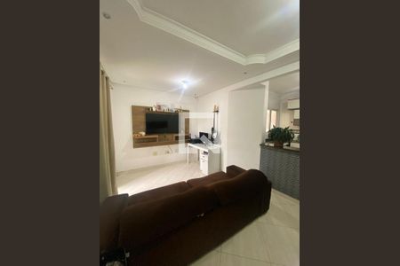 Sala de apartamento à venda com 2 quartos, 59m² em Vila Guiomar, Santo André