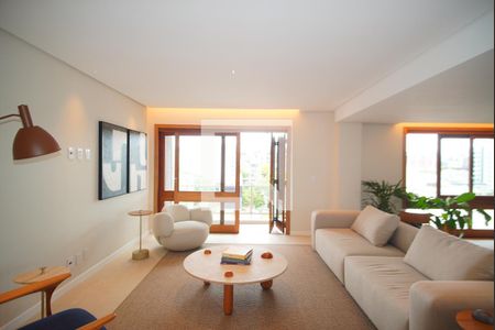 Sala 1 de apartamento à venda com 3 quartos, 232m² em Petrópolis, Porto Alegre