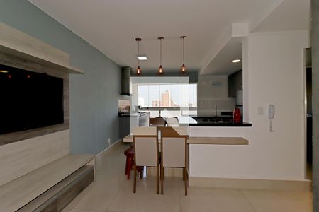 Sala de apartamento à venda com 2 quartos, 62m² em Jardim, Santo André