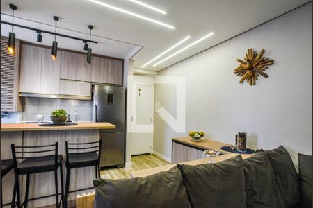 Sala de apartamento à venda com 2 quartos, 59m² em Utinga, Santo André