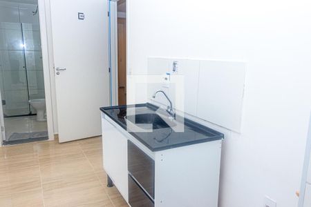 Sala/Cozinha de apartamento para alugar com 2 quartos, 35m² em Usina Piratininga, São Paulo
