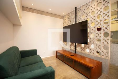 Sala de apartamento para alugar com 2 quartos, 65m² em Qrsw 8, Brasília