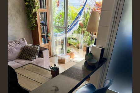 Sala de apartamento à venda com 1 quarto, 52m² em Pompeia, São Paulo