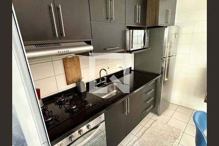 Cozinha de apartamento à venda com 1 quarto, 52m² em Pompeia, São Paulo