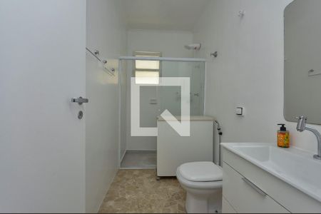 Banheiro Social de apartamento à venda com 1 quarto, 51m² em Perdizes, São Paulo