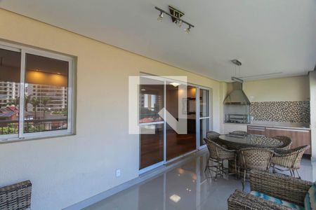 Varanda da Sala de apartamento à venda com 3 quartos, 130m² em Jardim Avelino, São Paulo