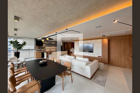 Sala de apartamento à venda com 3 quartos, 167m² em Jardim das Acacias, São Paulo