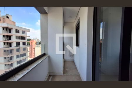 Varanda de kitnet/studio para alugar com 1 quarto, 43m² em Centro, Campinas
